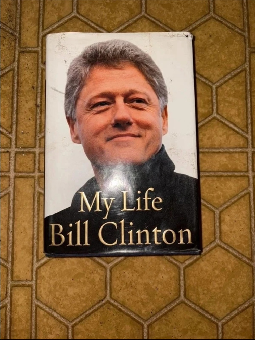 My Life Hardcover Memoir - Classic Black and White Cover